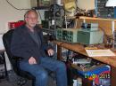 Staying warm on SKN 2016 at the work bench in the garage. SB-102 & Ameco key. 73 WG8Y in N.C. 